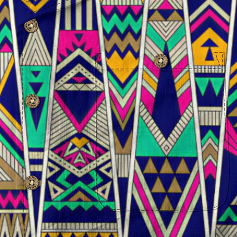 Tribal Geo Hawaiian Shirt
