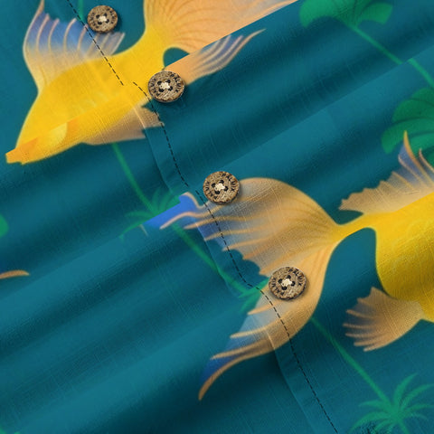 Sunny Goldfish Tropical Hawaiian Shirt