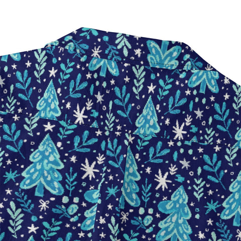 Frosty Pine Hawaiian Shirt