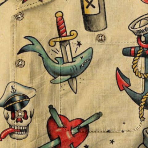 Nautical Skeleton Octopus