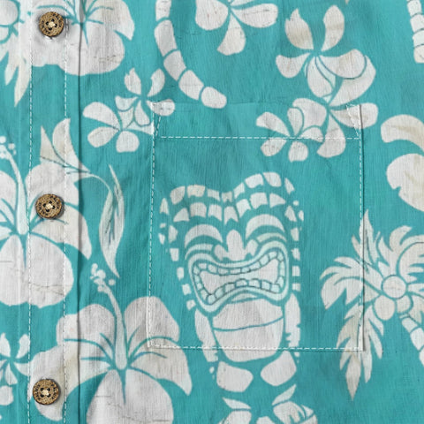 Retro Tiki Pictorial Long-sleeve shirt
