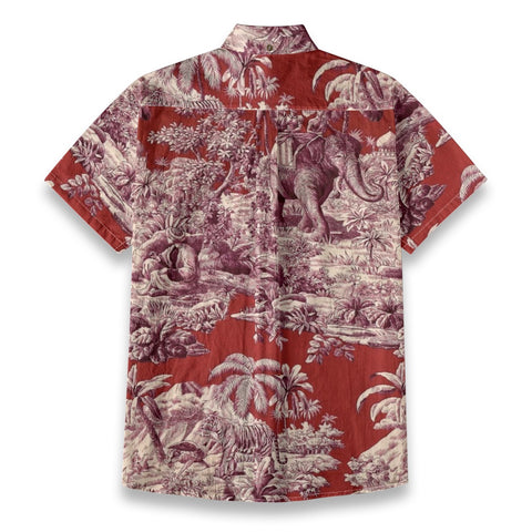 Jungle Explorer – Vintage French Toile Hawaiian Style
