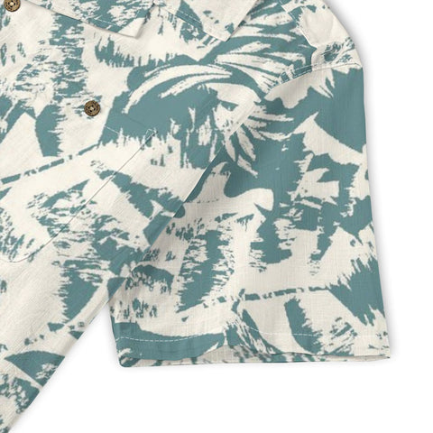 Retro Artistic Tropical Leaf