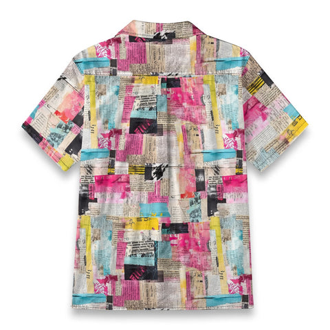 Vintage poster collage art