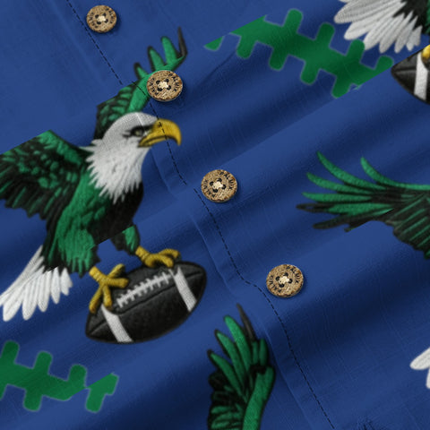 Eagle Football Hawaiian Shirt