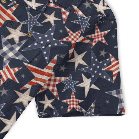 Stars & Stripes Americana Hawaiian Shirt