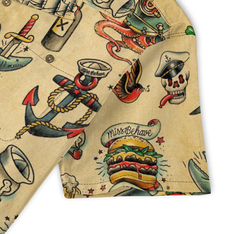 Nautical Skeleton Octopus