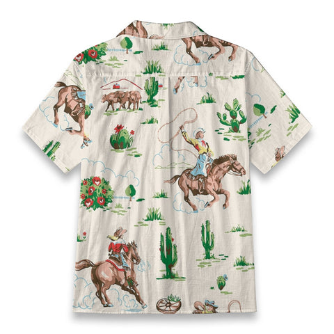 Western Cowboy Hawaiian Shirt