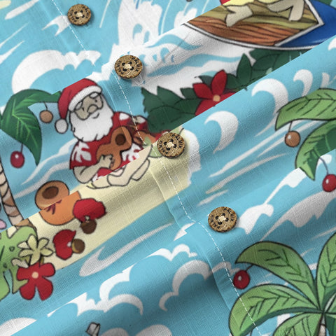 Hawaiian christmas party