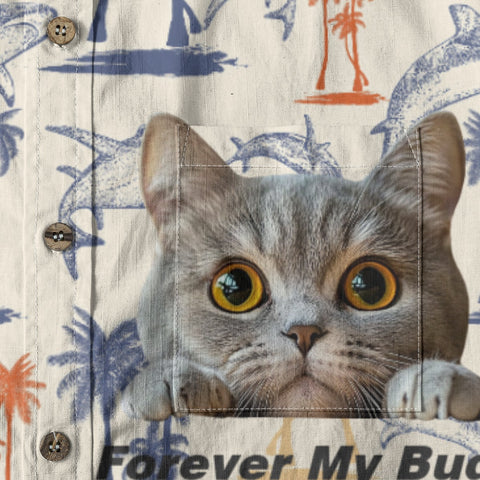 Jungle Secrets –  Universal Custom Pet Portrait Hawaiian Shirt