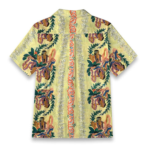 Vintage Hawaiian Human Painting Art