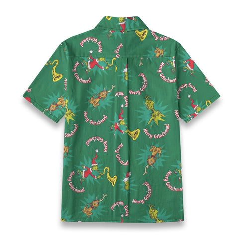 Women's Merry Grinchmas Hawaiian Shirt