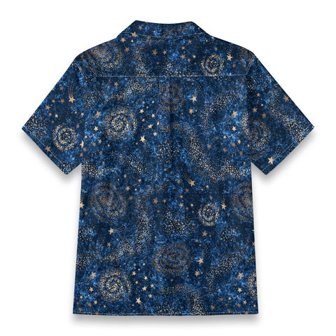 Vintage Navy Blue Starry Sky