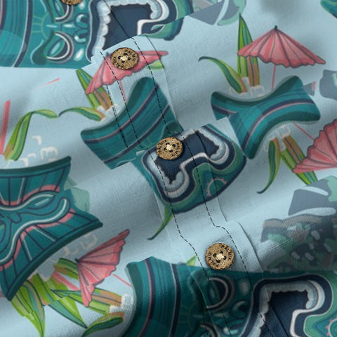 Sale Tiki Mix – Tropical Cocktail Hawaiian Retro long-sleeve shirt