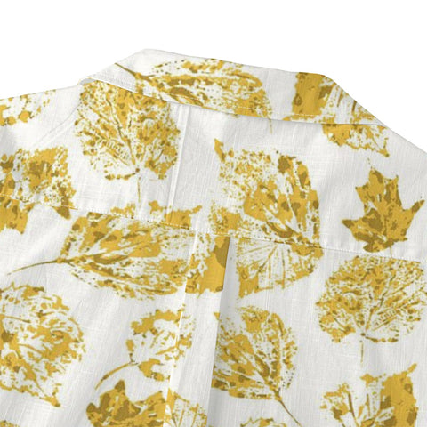 Retro Artistic Autumn Leaf