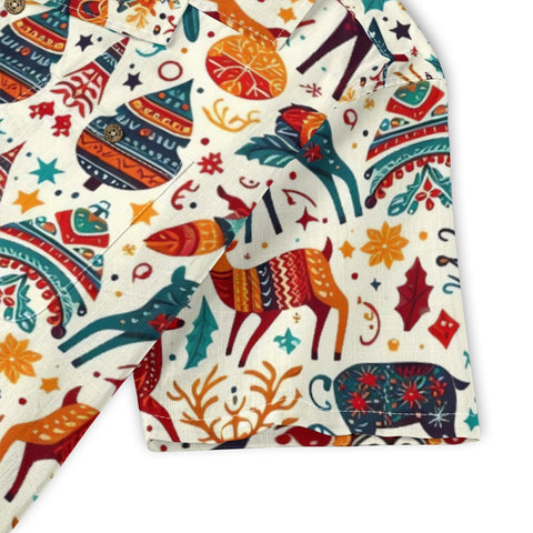 Elk forest in autumn