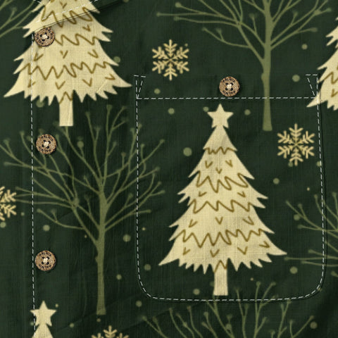 Vintage Christmas Pine Tree