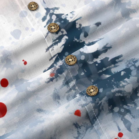 Vintage Christmas Snowy Pine