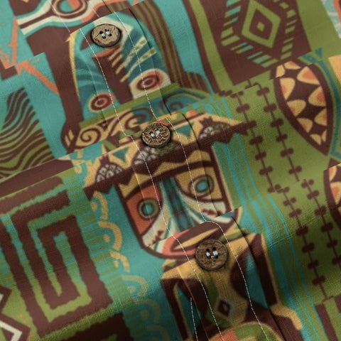 Alchemy - Retro Abstract Aloha Shirt