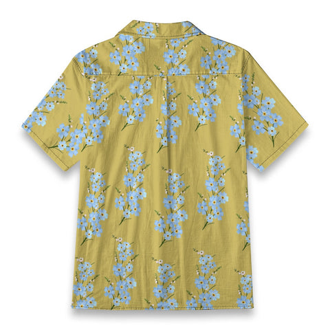 Forget-Me-Not Hawaiian Shirt