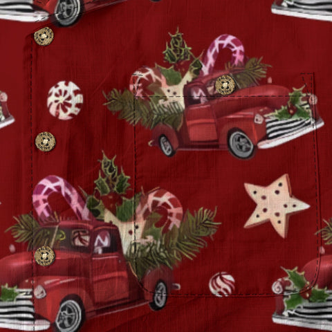 Vintage Red Truck Christmas