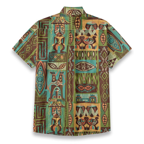 Alchemy - Retro Abstract Aloha Shirt