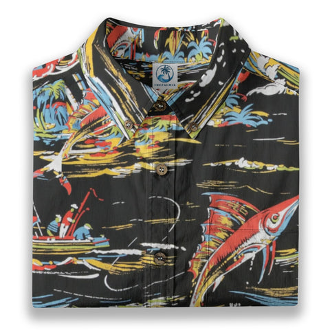 Catch of the Day – Vintage Red & Black Fishing Shirt