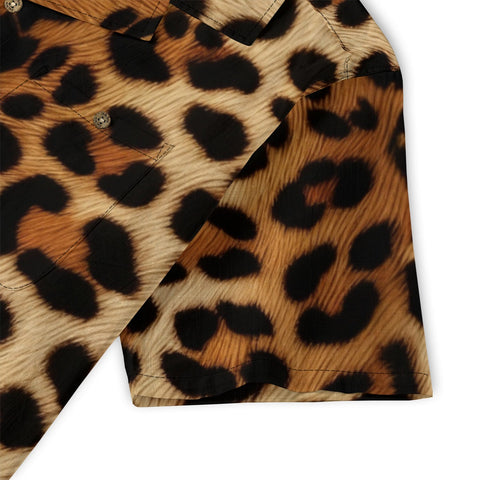 Leopard Print Hawaiian Shirt