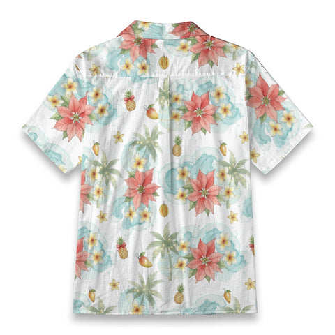 Poinsettia Paradise Hawaiian Shirt