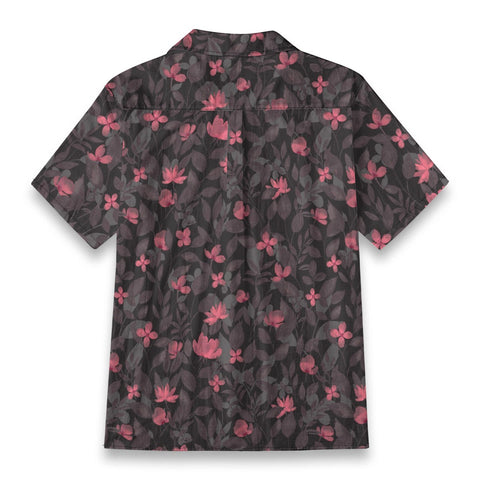 Black rhyme and pink flower rhapsody