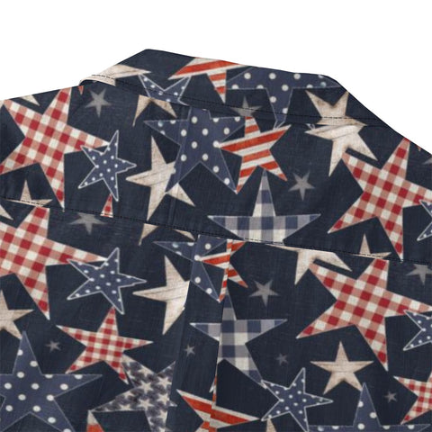 Stars & Stripes Americana Hawaiian Shirt