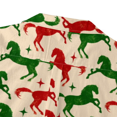 Christmas Horse Hawaiian Shirt