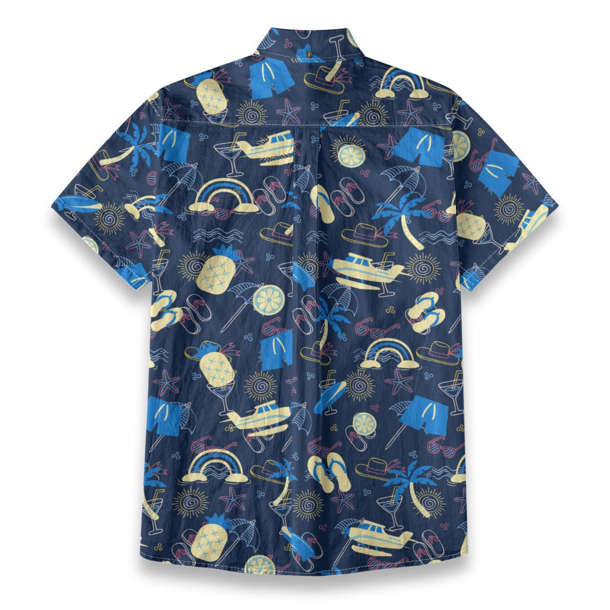 Summer Custom Photo Beach Vacation Hawaiian Shirt Personalized Ocean Family Trip Girl Trip Boy Trip Shirt - The Palmix