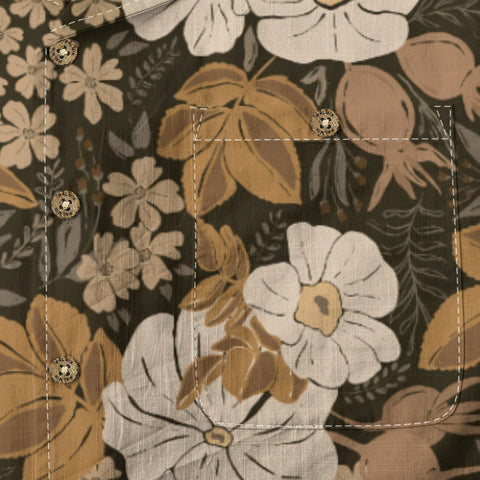 The Plamix Vintage Earth-Tone Floral