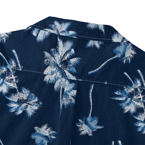 Retro tropical coconut tree