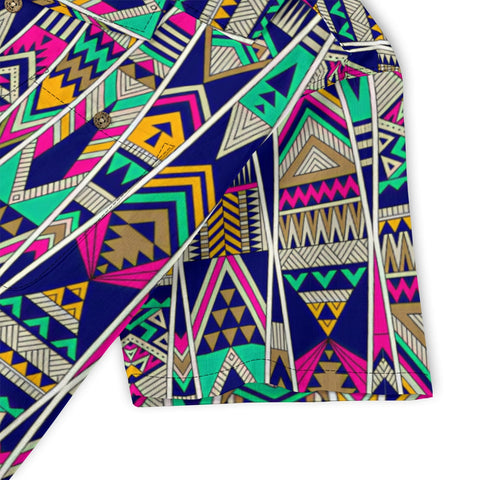 Tribal Geo Hawaiian Shirt