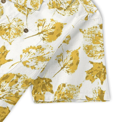 Retro Artistic Autumn Leaf