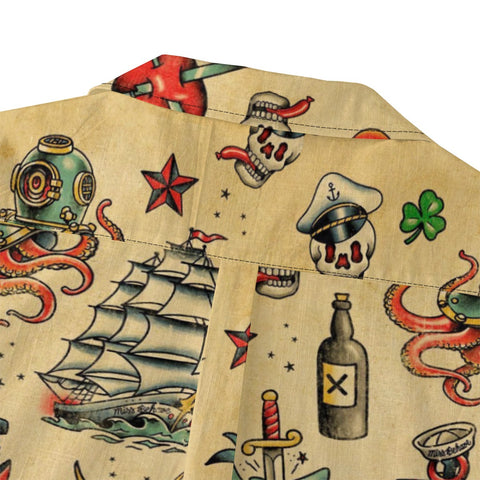 Nautical Skeleton Octopus