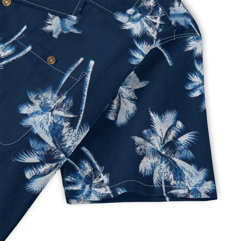 Retro tropical coconut tree