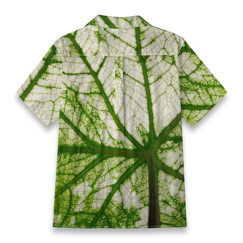 Leaf Vein Hawaiian Shirt