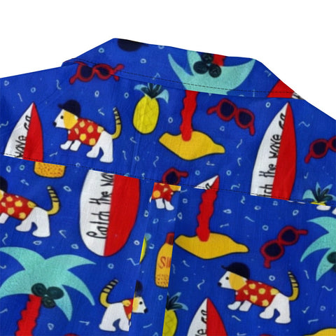 Surf Dog Hawaiian Shirt