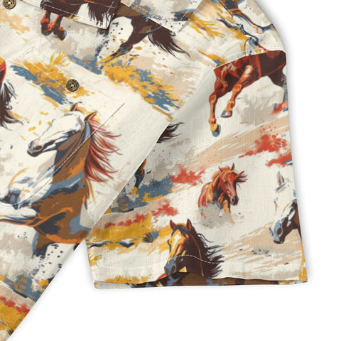 Wild Horses Hawaiian Shirt