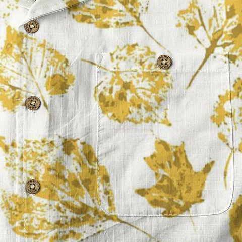 Retro Artistic Autumn Leaf