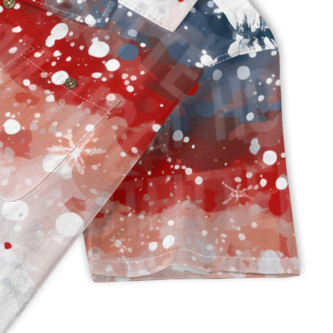 Vintage Christmas Snowy Pine