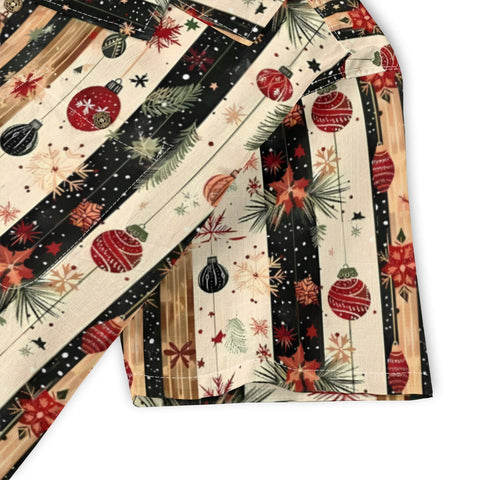 Vintage Christmas Ornament Striped