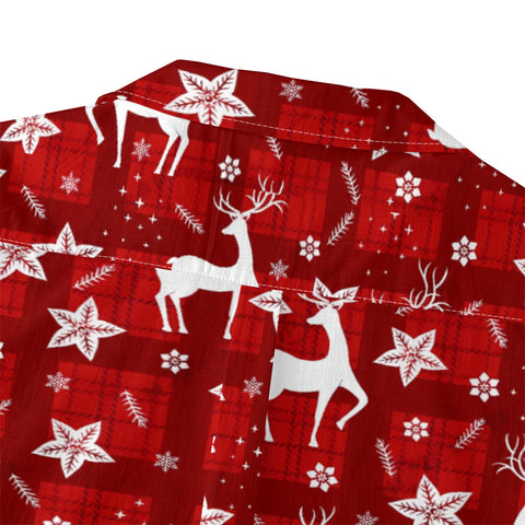 Funky Christmas Reindeer Plaid