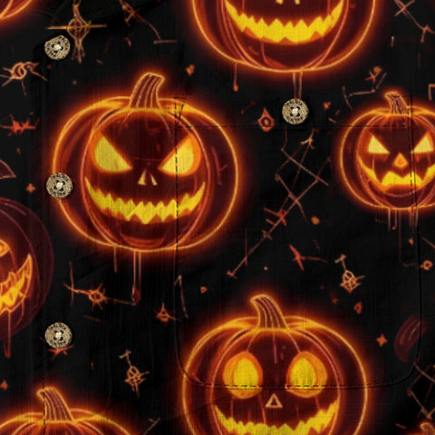 Pumpkin lantern pupils