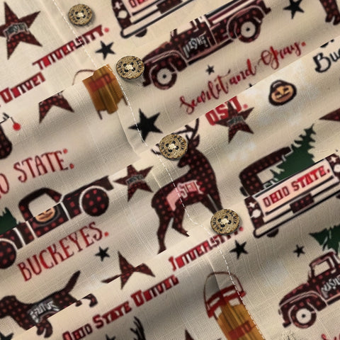 Retro OSU Christmas Fantasy