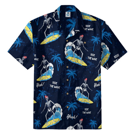 Halloween night surfing black sand beach