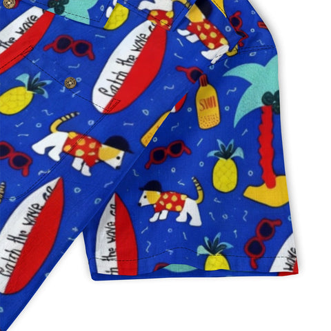 Surf Dog Hawaiian Shirt